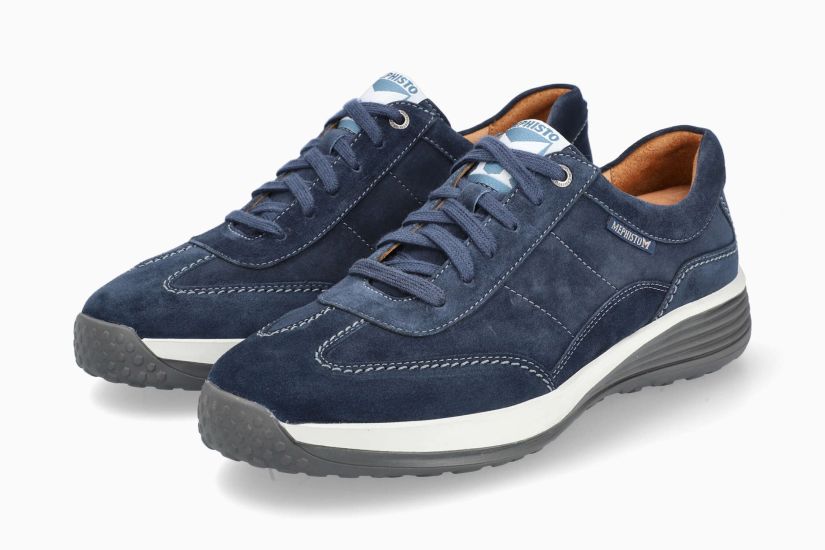 Blauwe sneakers discount