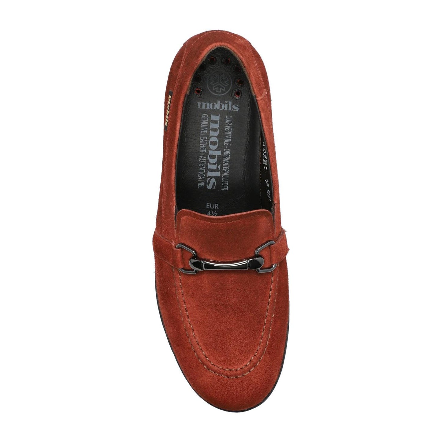 Mocassins Mobils Adelia Rouille