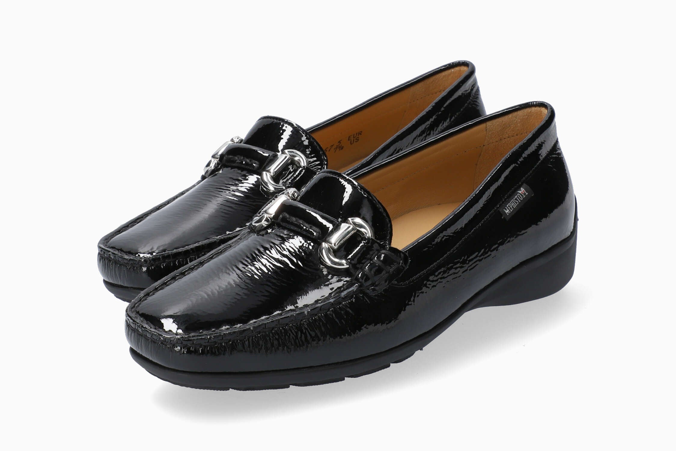 Black patent moccasins online